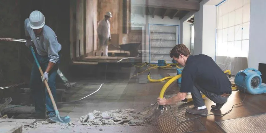 Water Damage Restoration services in Belding, MI